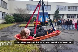 ZŠ G. Svobody uspořádala Den zdraví plný praktických ukázek