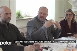 Setkání vedení MS kraje se starosty a zástupci regionů Osoblažska a Vítkovska