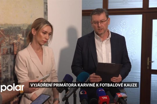 Primátor Karviné rezignaci neplánuje. Věří v očištění ve fotbalové kauze