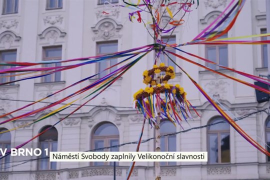 Náměstí Svobody zaplnily Velikonoční slavnosti