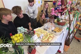 Těrličtí školáci pořádali velikonoční jarmark a vystoupení pro rodiče