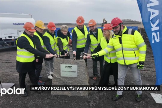 Havířov rozjel výstavbu nové průmyslové zóny Burianovka