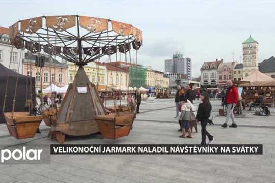 Tradiční Velikonoční jarmark na karvinském náměstí naladil návštěvníky na svátky
