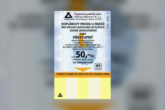 DPMLJ zdražil jízdenky kupované u řidiče
