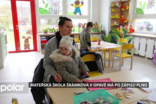 V Opavě proběhly zápisy dětí do mateřských škol