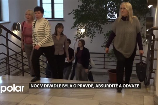 Noc v Beskydském divadle byla o pravdě, absurditě a odvaze