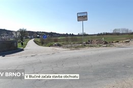 V Blučině byly zahájeny práce na stavbě obchvatu