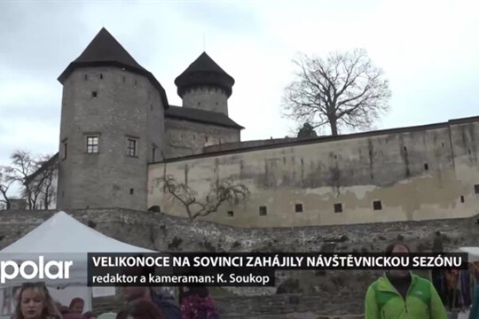 Velikonoce na hradě Sovinci trvaly celý prodloužený víkend a zahájily letošní sezónu