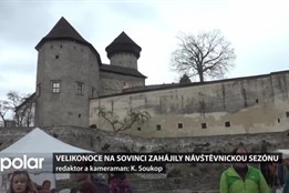 Velikonoce na hradě Sovinci trvaly celý prodloužený víkend a zahájily letošní sezónu