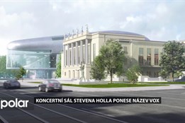 Koncertní sál Stevena Holla ponese název VOX. Dokončen by měl být v roce 2028