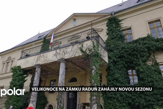 Velikonoce na Zámku Raduň zahájily novou návštěvnickou sezonu