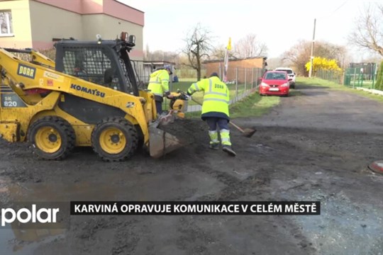 Karviná investuje miliony do cest. Opravy začaly ve všech čtvrtích