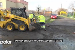 Karviná investuje miliony do cest. Opravy začaly ve všech čtvrtích