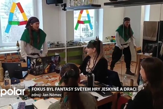 Fokus byl fantasy světem hry Jeskyně a draci