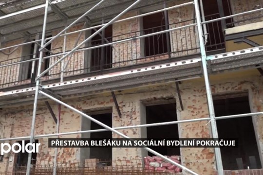 V Ostravě-Mariánských Horách pokračuje rekonstrukce blešáku na sociální bydlení