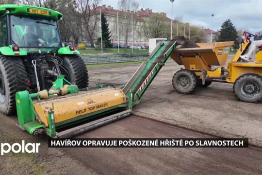 Havířov opravuje poškozené hřiště po slavnostech