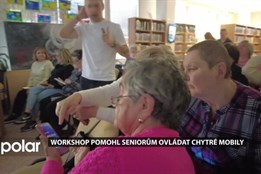 Workshop pomohl seniorům ovládat chytré mobily