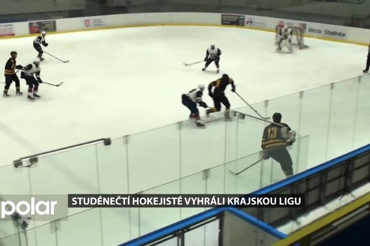 BEZ KOMENTÁŘE: Studénečtí hokejisté vyhráli krajskou ligu