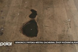 Požární hlásič zachránil životy seniorky a jejího psa