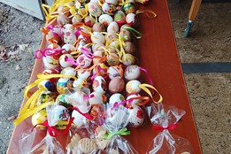 Velikonoce v horažďovické nemocnici: Pacienty potěšila návštěva dětí z mateřské školky