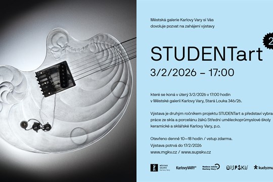 Městská galerie Karlovy Vary zve na další ročník výstavy StudentART II