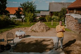 Stavba nové kaple v Zubčicích na Českokrumlovsku začíná