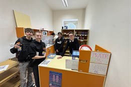 Studenti Obchodní akademie v Českých Budějovicích otevřeli vlastní školní bufet