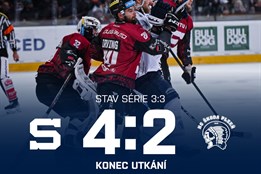 Plzeň promarnila druhý mečbol. Sérii se Spartou rozhodne až sedmá bitva