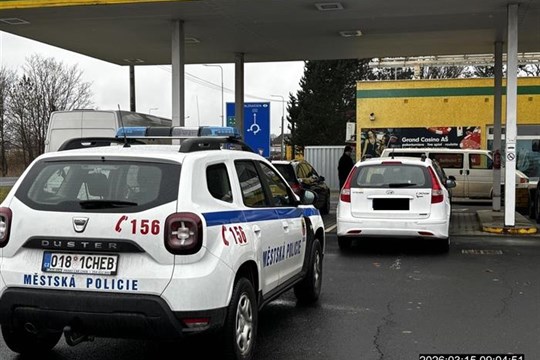 Zkusil to na strážníky, neprošlo to. Opilý cizinec v Chebu usedl za volant chvíli po kontrole