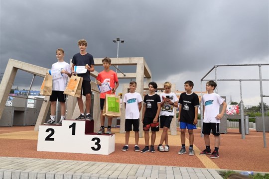 1. závodu Českého poháru v parkour Plzeň 25.6.2022