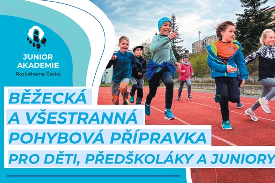Běžecká a všestranná pohybová přípravka pro děti, předškoláky a juniory