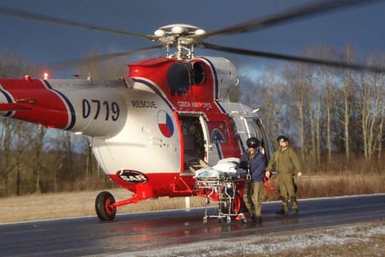 Hangáry, heliport i noční vidění. Karlovarský kraj bude mít vlastní leteckou záchrannou službu