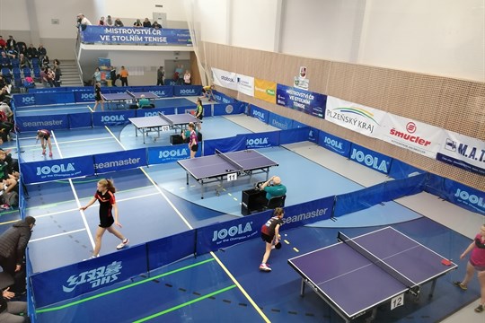Šampionát České republiky ve stolním tenise chlapců a dívek U15
