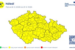 Meteorologové varují: Celou republiku zasáhne náledí
