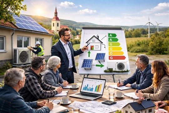 Půl milionu korun ročně k dobru? Plzeňský kraj pomůže obcím zkrotit účty za energie 