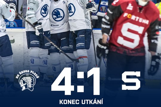 Z 0:1 na 4:1. Plzeňští hokejisté si po Kladně vylepšili náladu a sestřelili Spartu