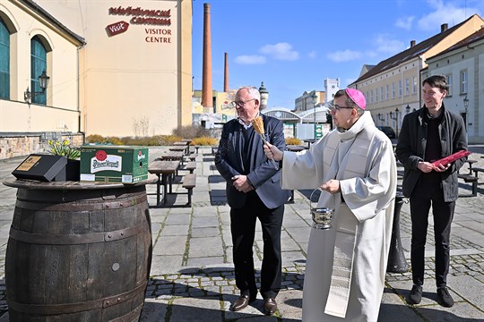 Plzeňské pivo putuje do Vatikánu