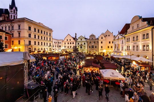 Začátek adventu v Českém Krumlově