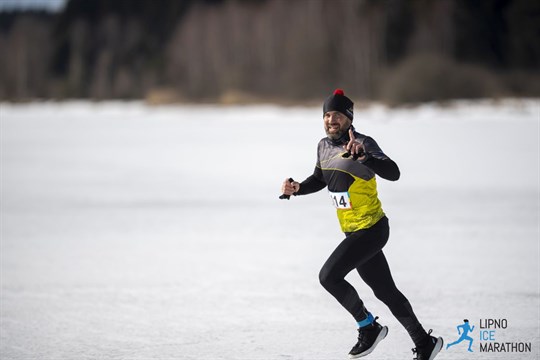 Letošní Lipno Ice Marathon se díky počasí poběží na ledu