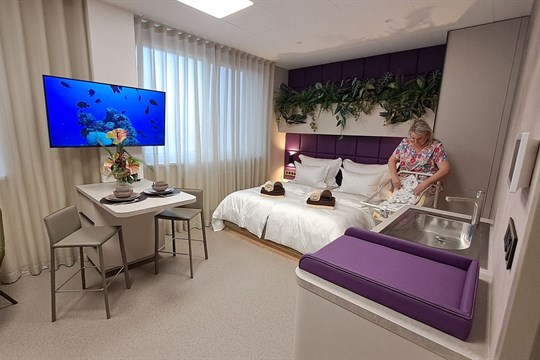 Zájem rodiček o rodinný pokoj předčil očekávání. Klatovská porodnice vybudovala další