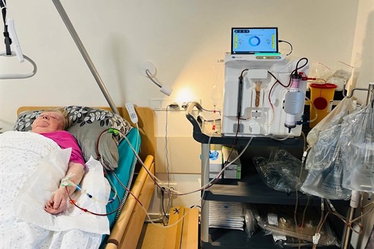 Nemocnice Písek se zasloužila o průlom v péči pro seniory v ČR: dialýzu bez dojíždění