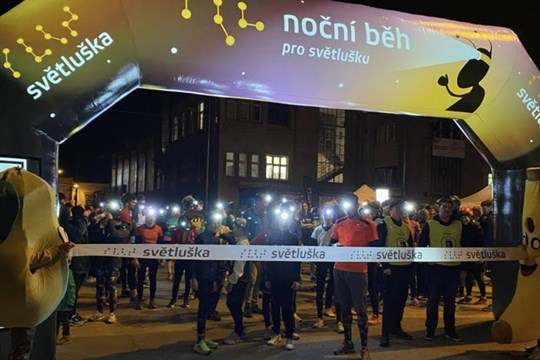 Světlušky odstartovaly Noční běhy