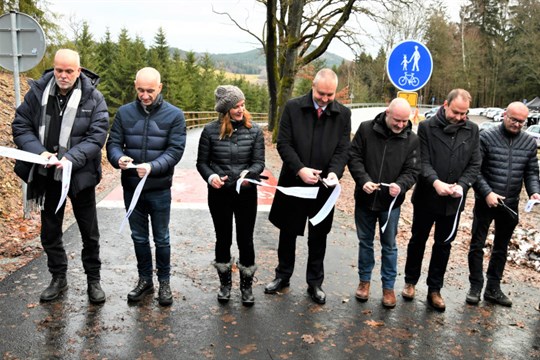 Vltavská cyklostezka v úseku Loučovice-Vyšší Brod je hotova