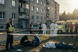 Zásah v Plzni skončil smrtí. Agresivní muž se po útoku na policistu vrhl z okna