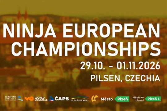 Plzeň bude hostit Mistrovství Evropy v Ninja 2026