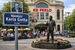 Bude mít Plzeň náměstí Karla Gotta? Debata o uctění památky zpěváka znovu ožívá