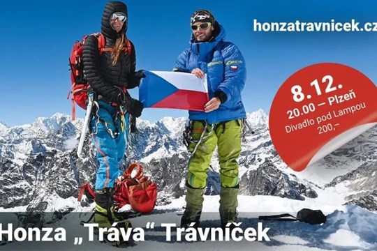 Honza "Tráva" Trávníček s potápěčem Davidem Čanisem Čanim - nejen o Manaslu