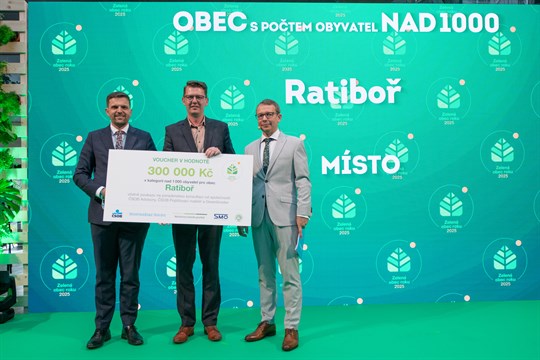 Zapojte svou obec do soutěže Zelená obec roku. Čas na přihlášku je právě teď