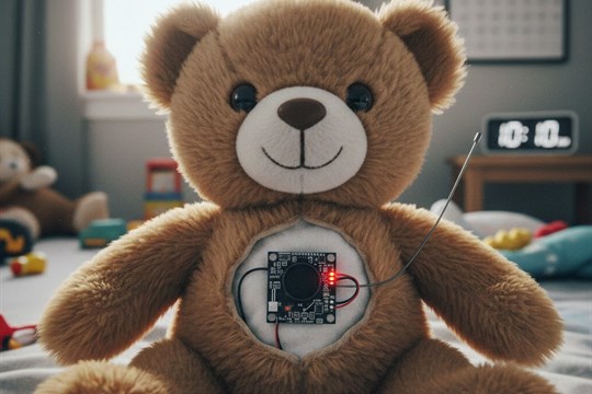 Vychovatel v dětském domově zašil štěnici do plyšáka